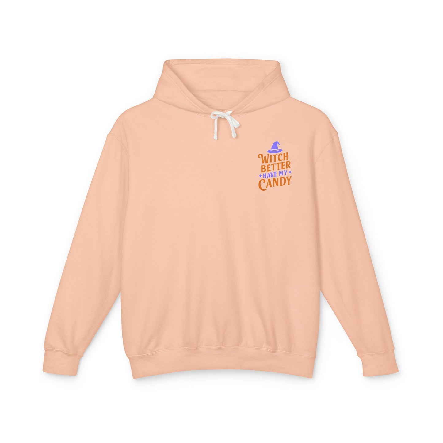 Witch Better Have My Candy Sweatshirt, Unisex Lightweight Hoodie for Halloween, Cozy Celebrations, Fall Fashion, Gift Idea