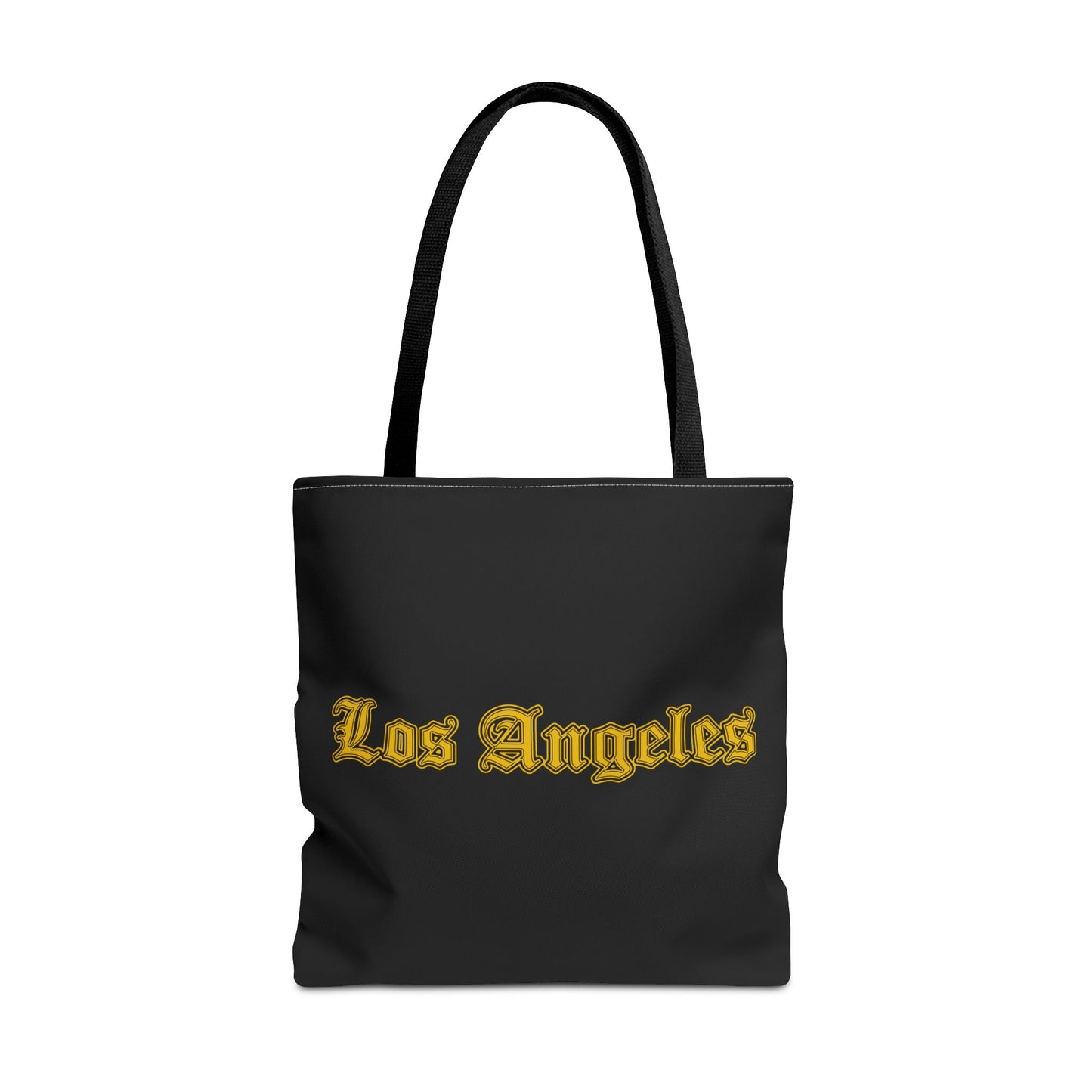 Los Angeles Tote Bag, Stylish Canvas Bag for Shopping, Travel, Beach, Gifts, Summer Accessory - Golden Edition