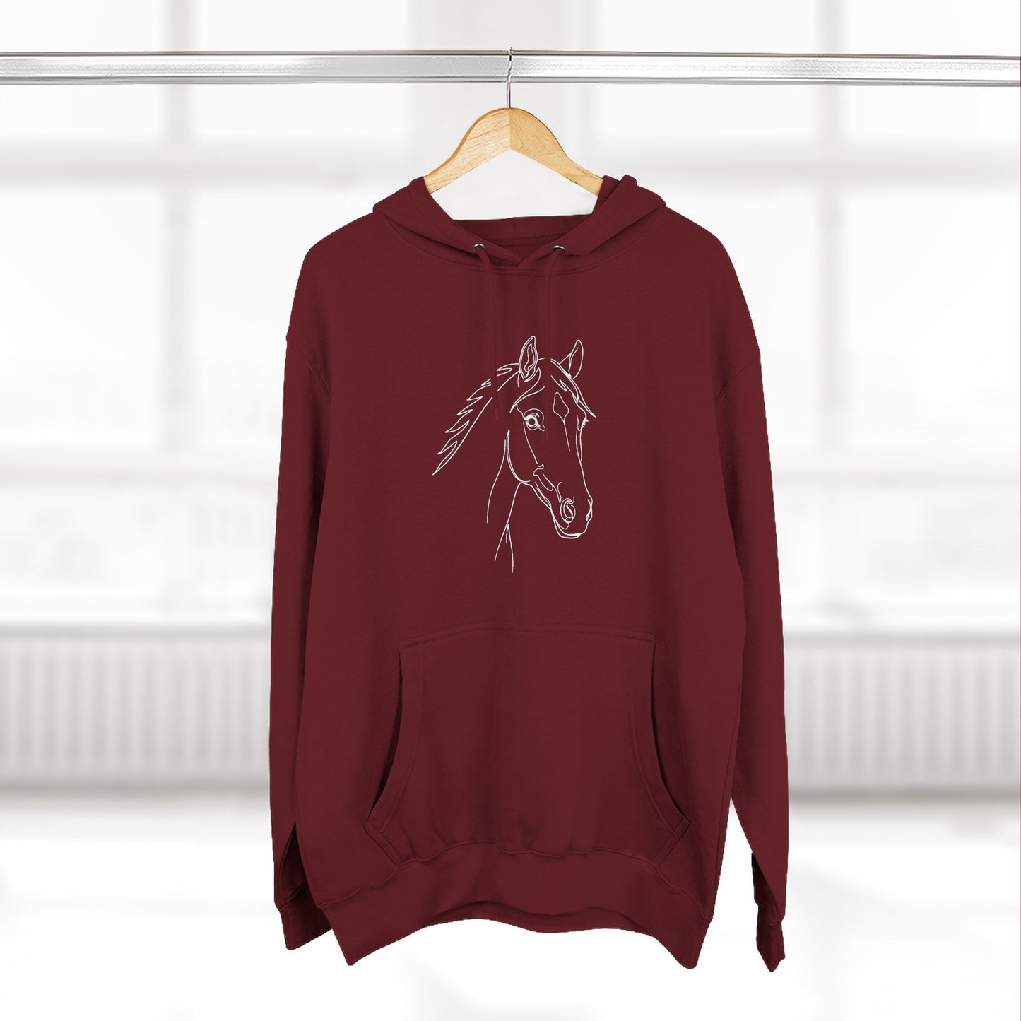 Horse Portrait Sketch - Hoodie