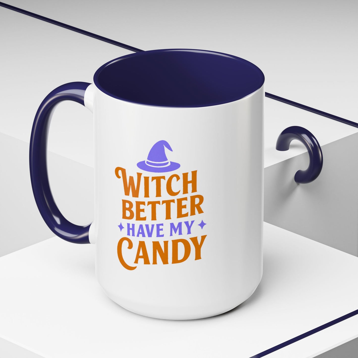 Witch-Themed Coffee Mug, Halloween decor, Gift for witches, Candy lover's mug, Spooky season drinkware, 11oz, 15oz options