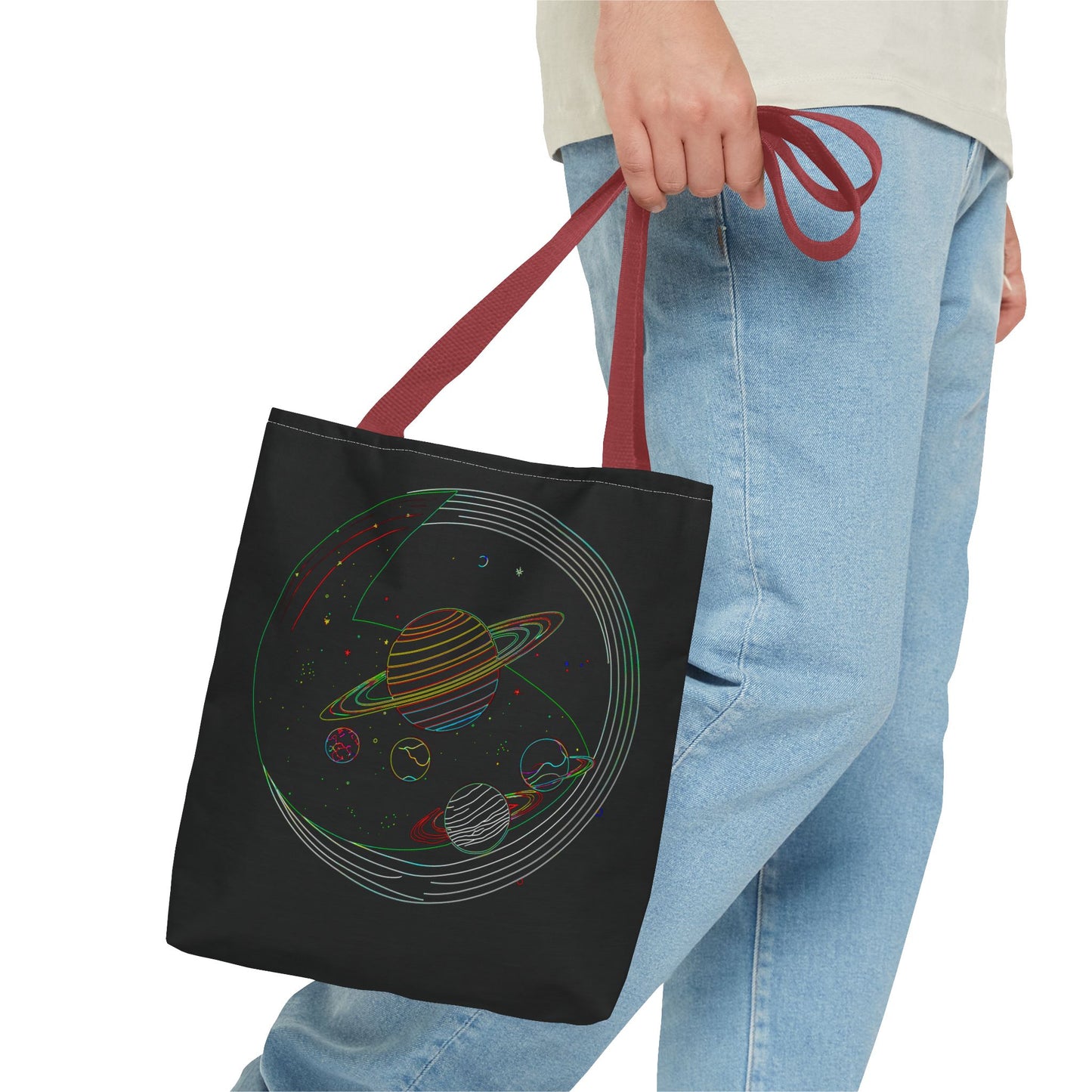 Cosmic Adventure Tote Bag, Astronauts, Space Lovers, Unique Gift, Everyday Tote, Galaxy Shopping Bag