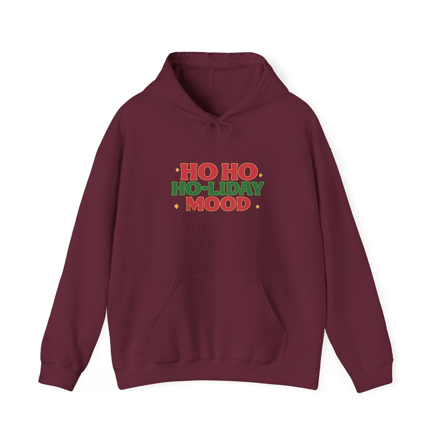 Festive Holiday Sweatshirt, Cozy Christmas Hoodie, Winter Gift, Unisex Pullover, Ho Ho Ho-liday Mood, Holiday Apparel, Seasonal Wear