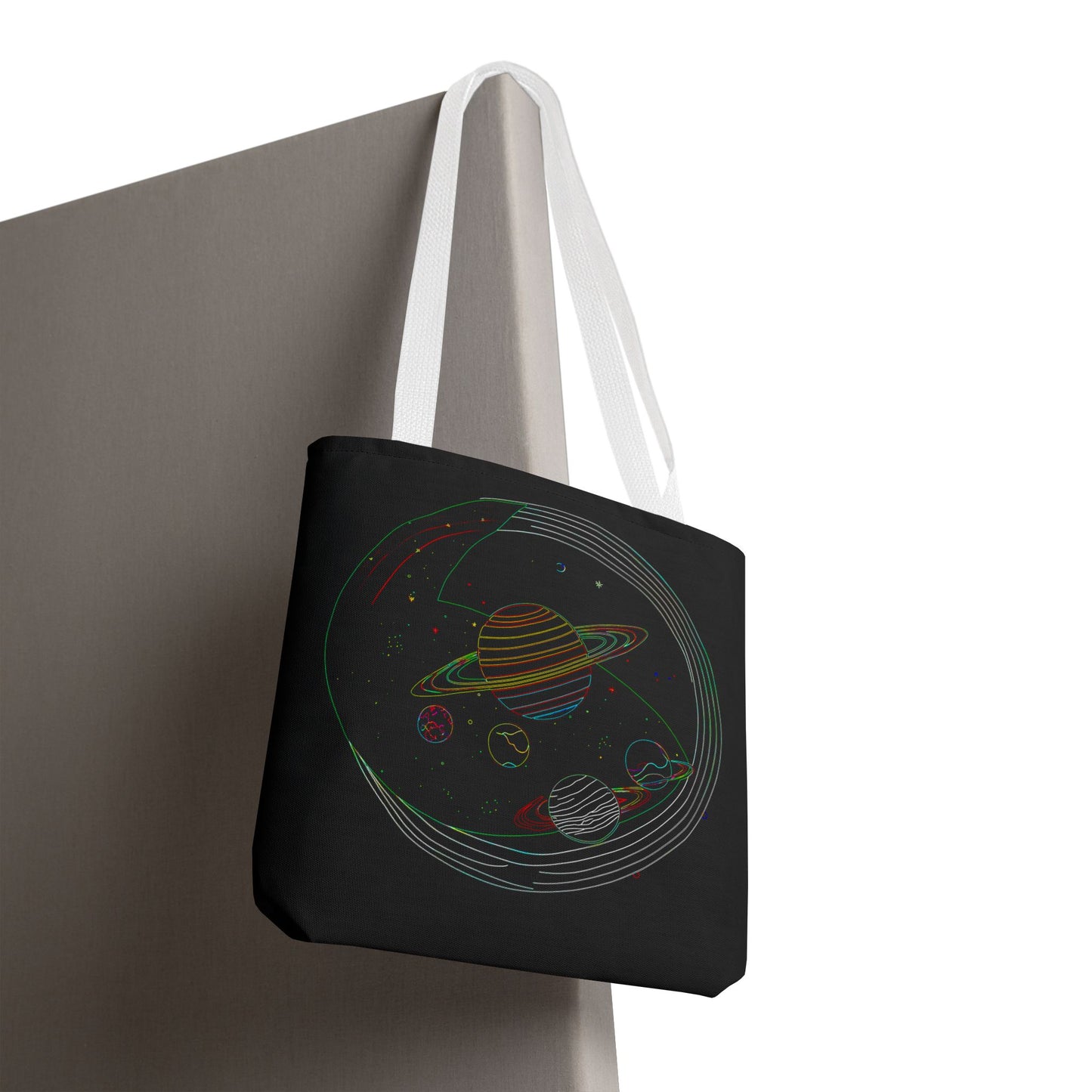 Cosmic Adventure Tote Bag, Astronauts, Space Lovers, Unique Gift, Everyday Tote, Galaxy Shopping Bag