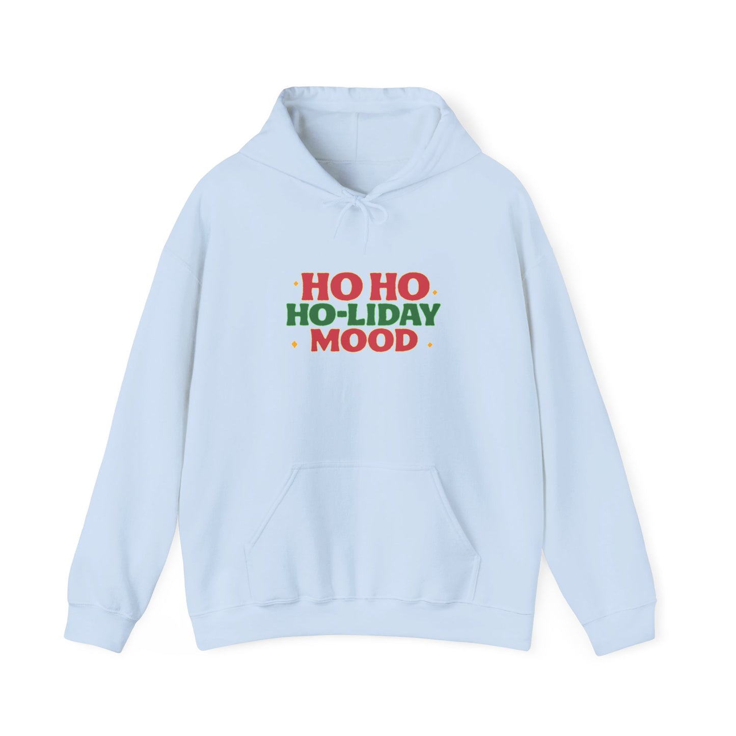 Festive Holiday Sweatshirt, Cozy Christmas Hoodie, Winter Gift, Unisex Pullover, Ho Ho Ho-liday Mood, Holiday Apparel, Seasonal Wear