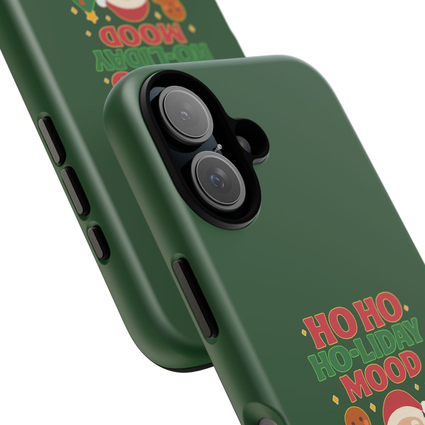 Christmas Phone Case, Ho Ho Ho-liday Mood, Festive Phone Cover, Santa Christmas Accessory, Holiday Gift, Winter Vibes