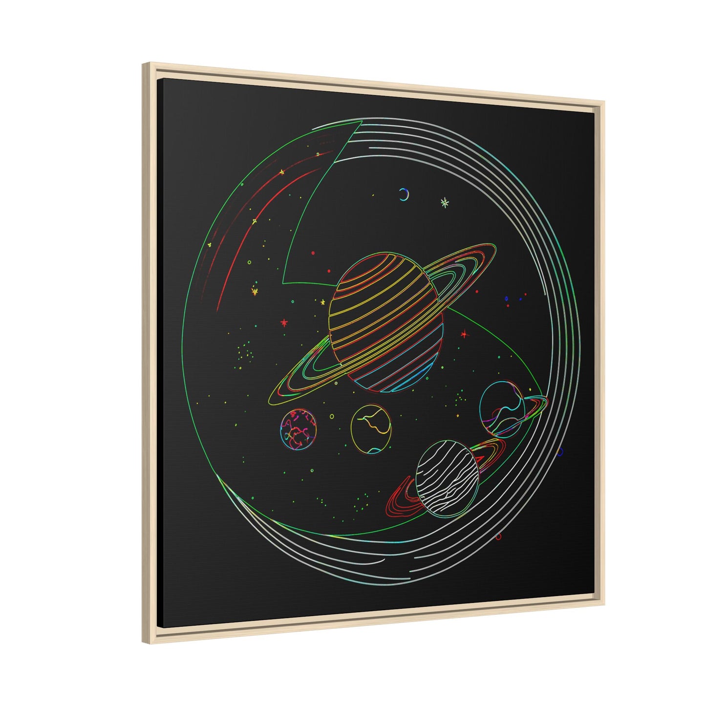 COSMOFX - Framed Canvas