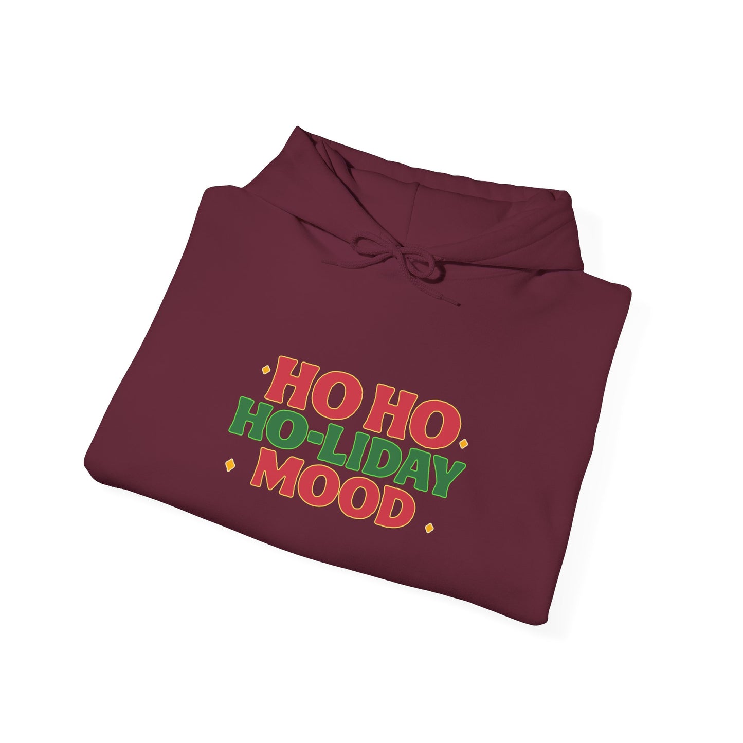 Festive Holiday Sweatshirt, Cozy Christmas Hoodie, Winter Gift, Unisex Pullover, Ho Ho Ho-liday Mood, Holiday Apparel, Seasonal Wear