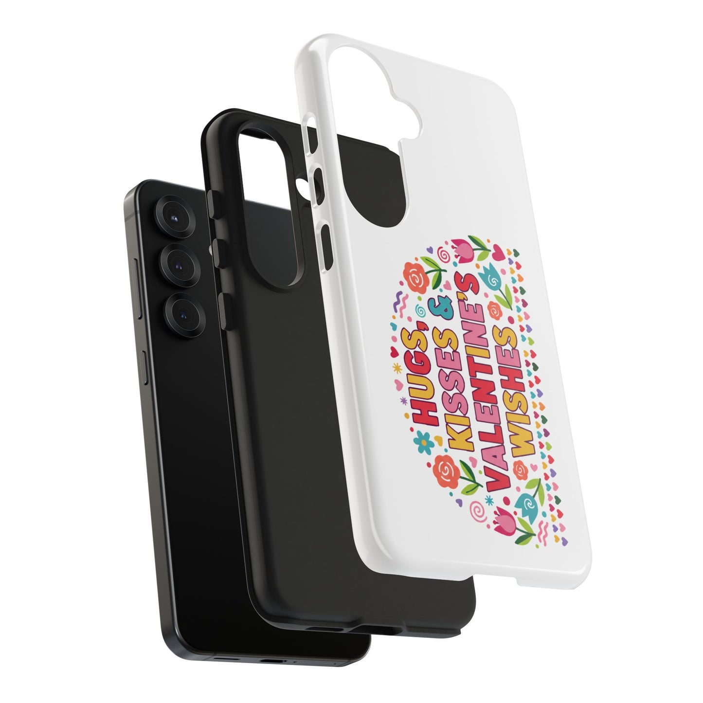 Hugs, Kisses & Valentine’s Wishes - Phone Case