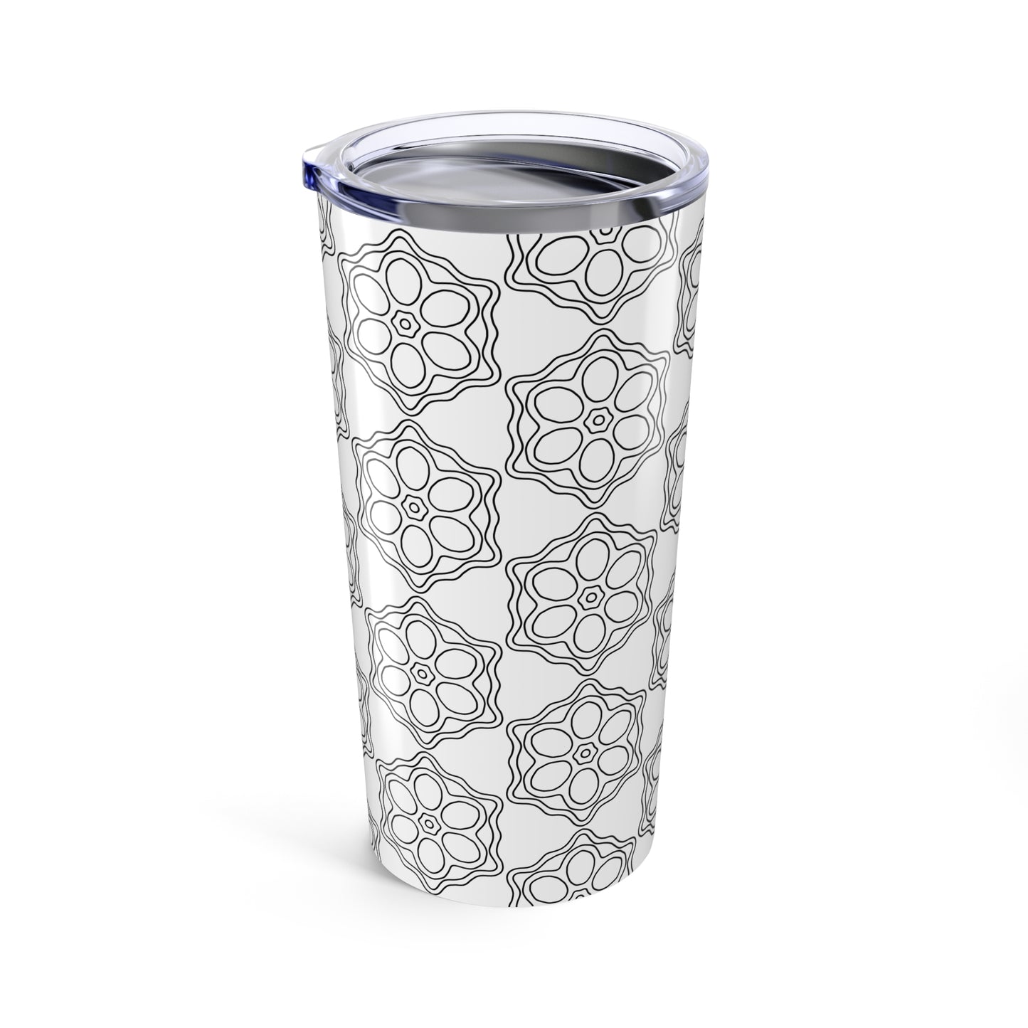 Stylish 20oz Floral Pattern Tumbler, Travel Mug for Coffee & Tea Lovers, Perfect Gift for Birthdays, Weddings, and Everyday Use