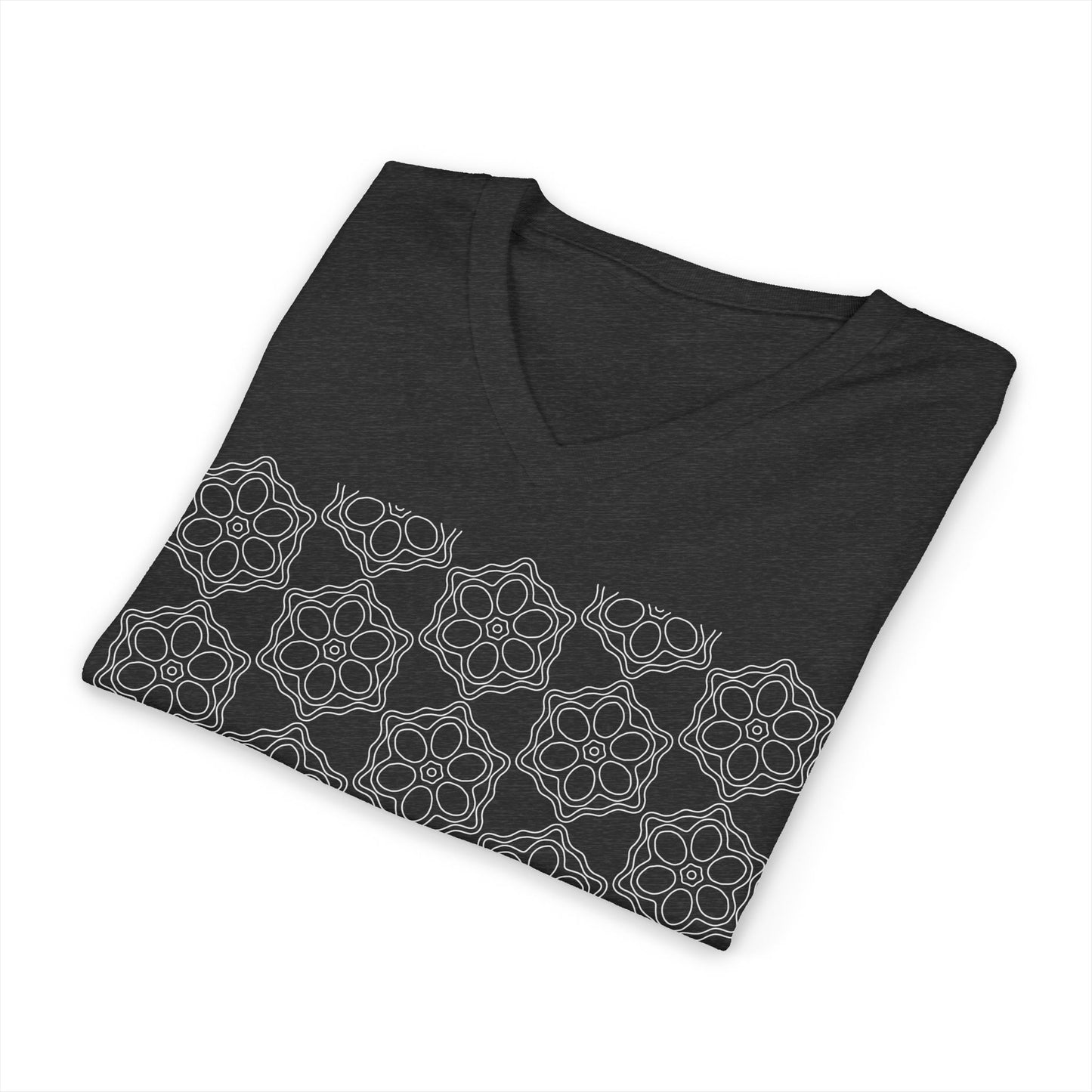 Intricate Shapes - V-Neck Tee