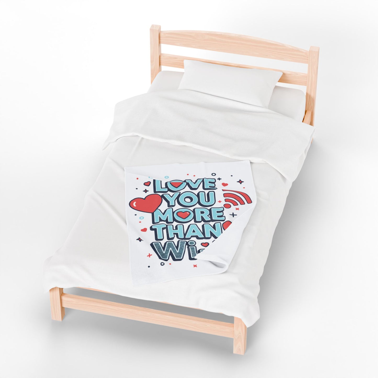 Love You More Than Wi‑Fi - Blanket