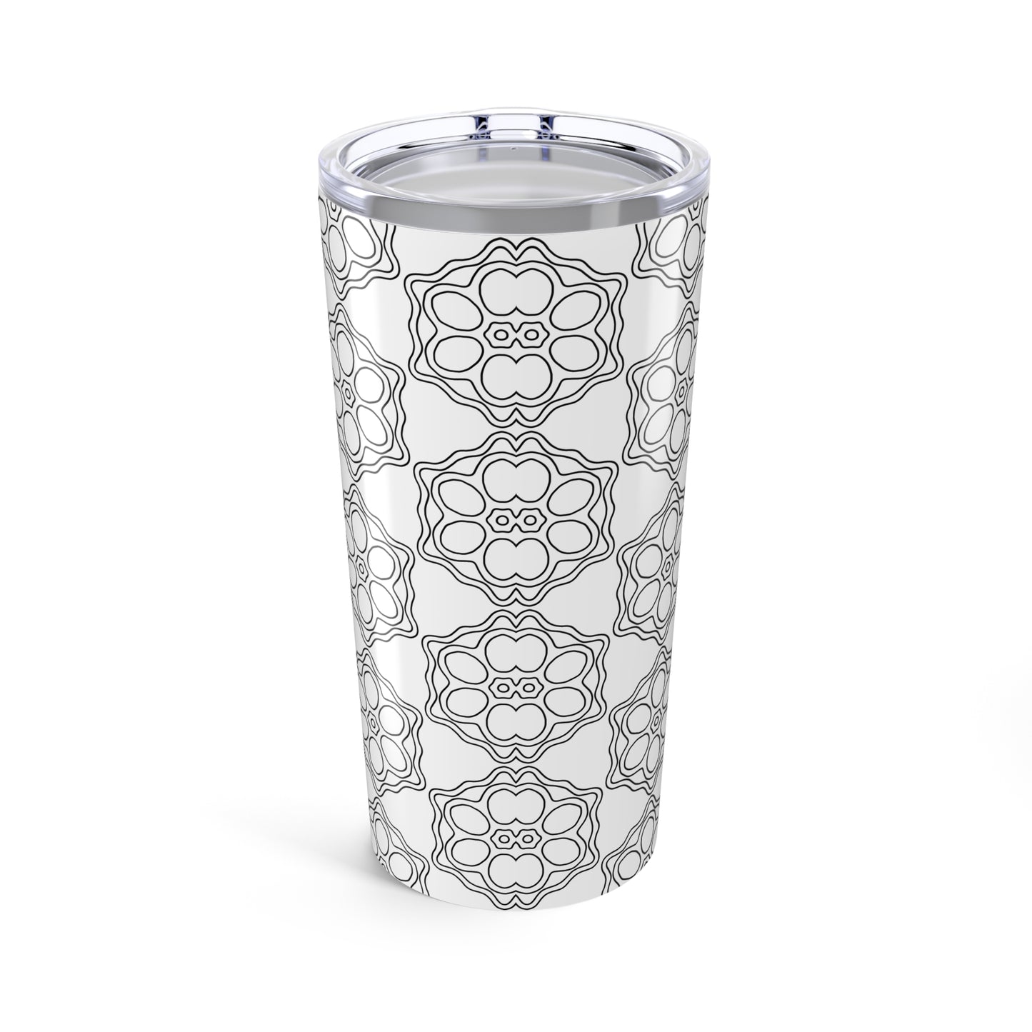 Stylish 20oz Floral Pattern Tumbler, Travel Mug for Coffee & Tea Lovers, Perfect Gift for Birthdays, Weddings, and Everyday Use