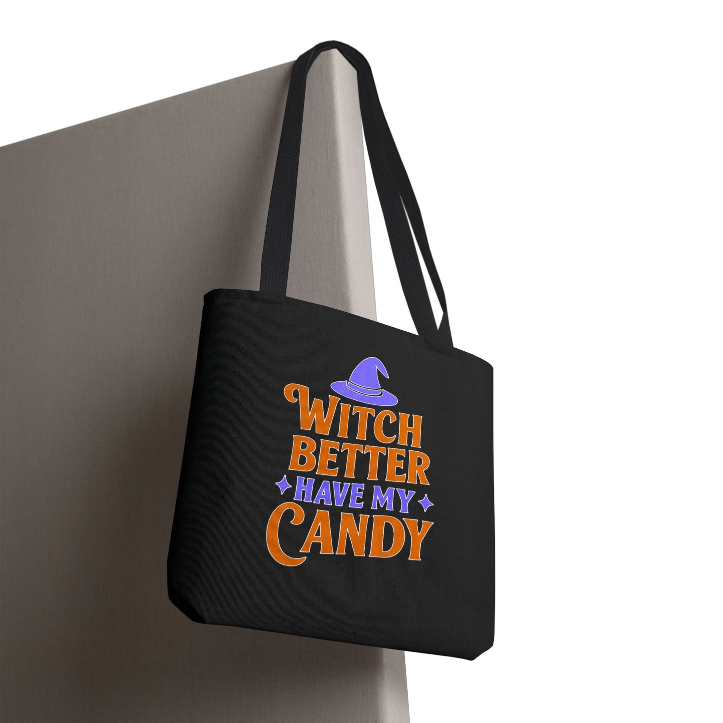Halloween Tote Bag, Witch Better Have My Candy, Spooky Gift, Trick or Treat Bag, Autumn Shopping, Witch Theme