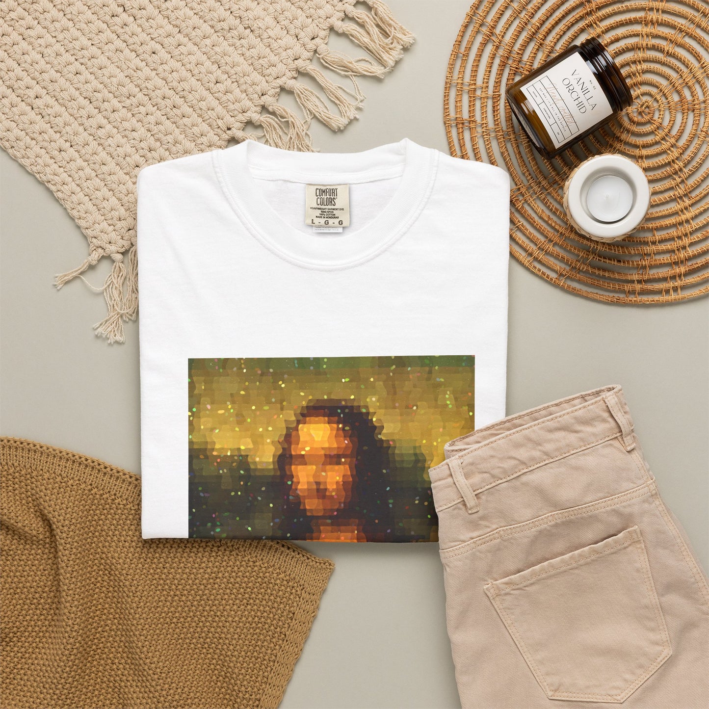 Pixel Muse — Silent Smile - T-Shirt