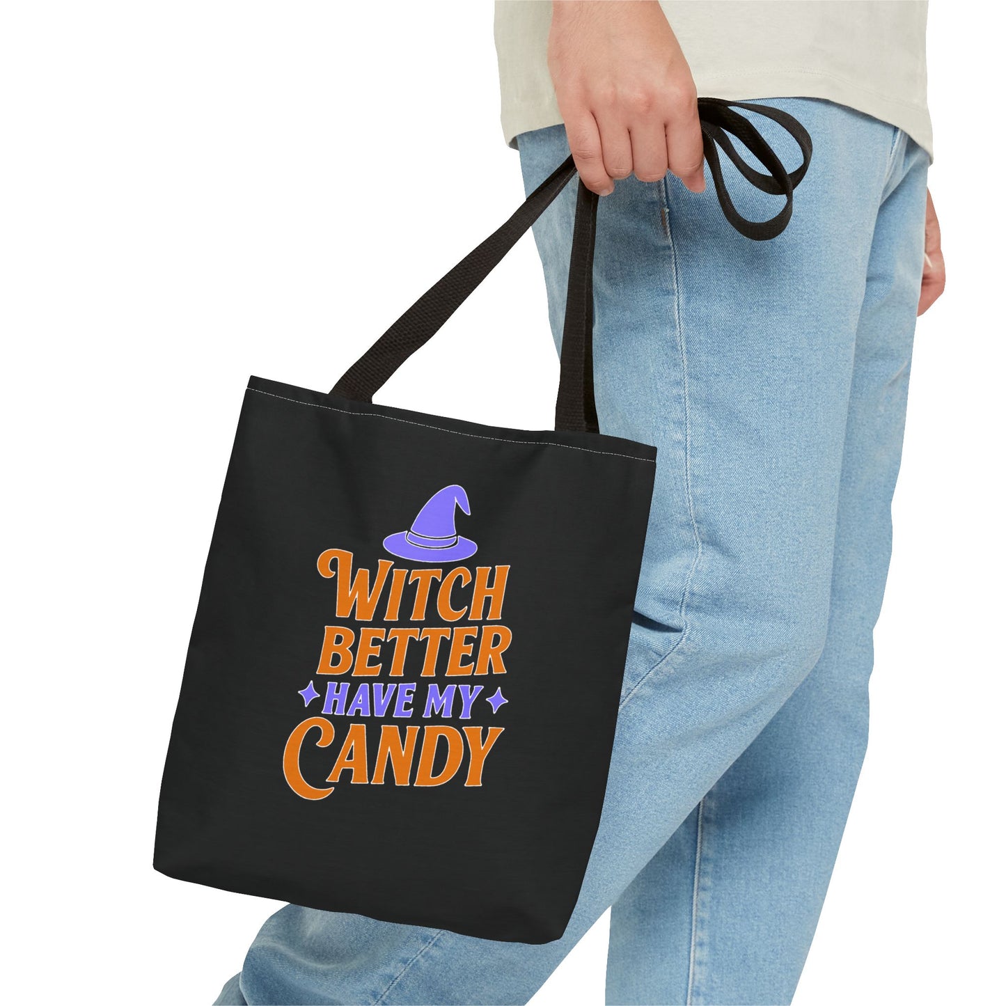 Halloween Tote Bag, Witch Better Have My Candy, Spooky Gift, Trick or Treat Bag, Autumn Shopping, Witch Theme