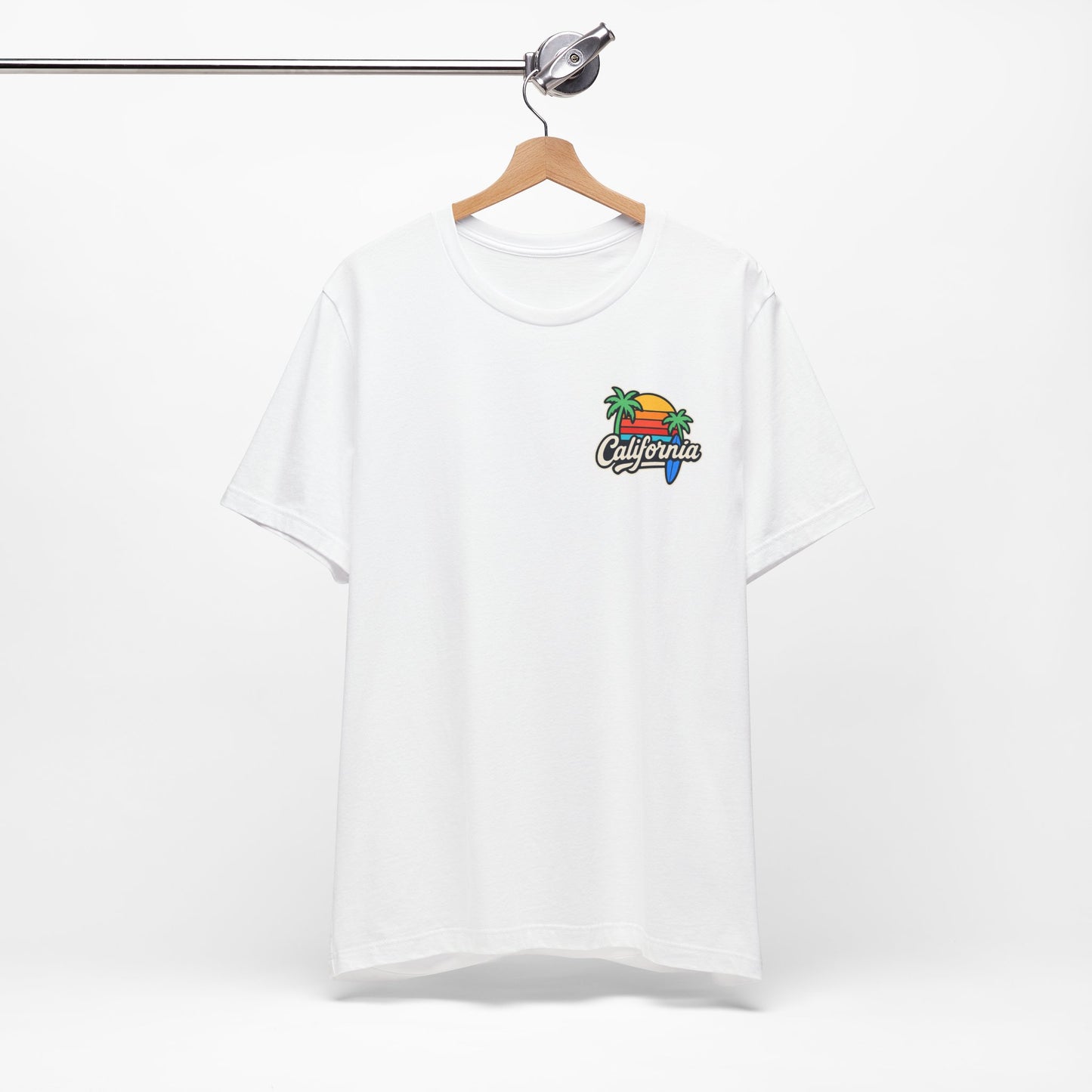 California Vibes Unisex Tee | Vintage Graphic T-Shirt Perfect for Summer, Beach, Travel, Casual Wear, Gift Idea