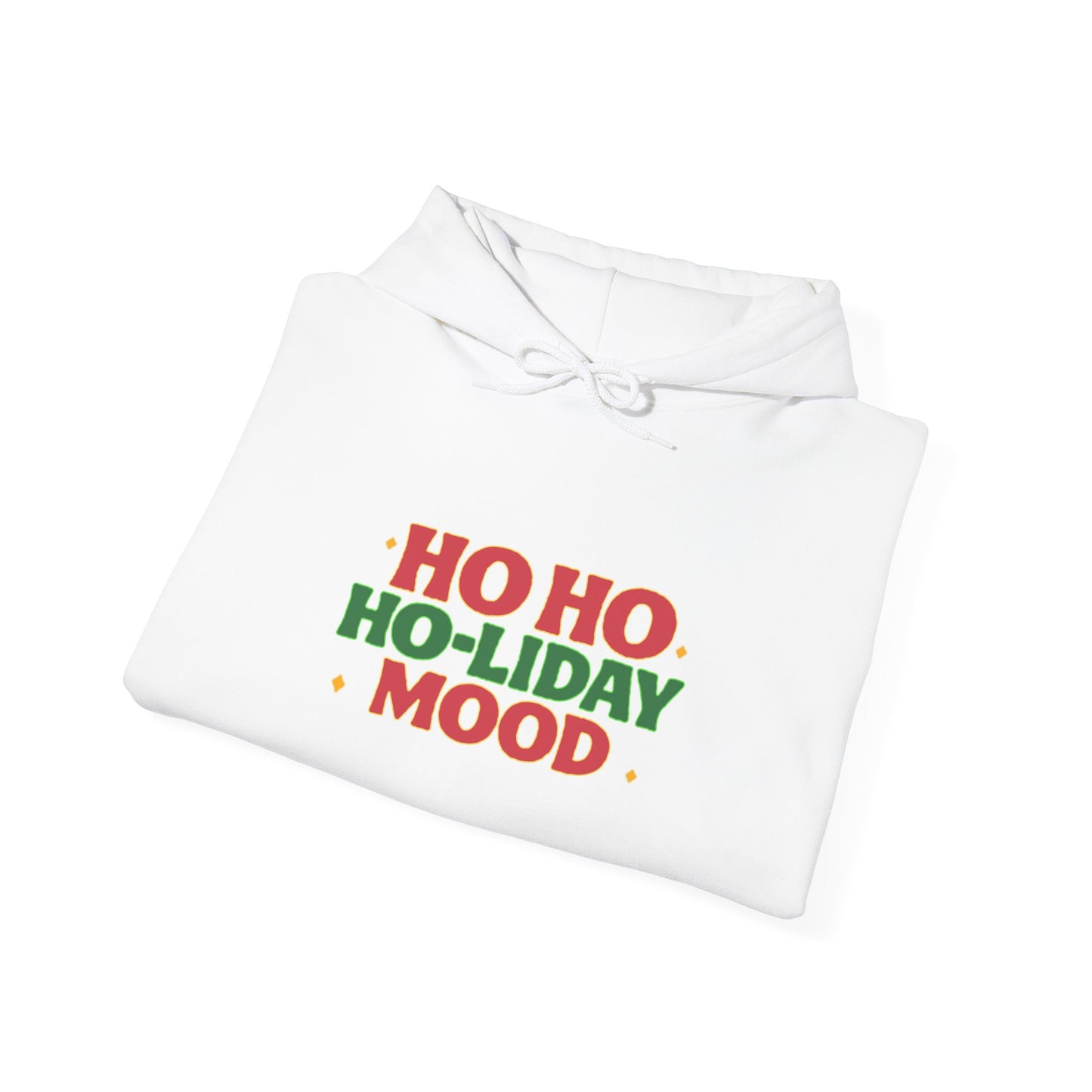 Festive Holiday Sweatshirt, Cozy Christmas Hoodie, Winter Gift, Unisex Pullover, Ho Ho Ho-liday Mood, Holiday Apparel, Seasonal Wear