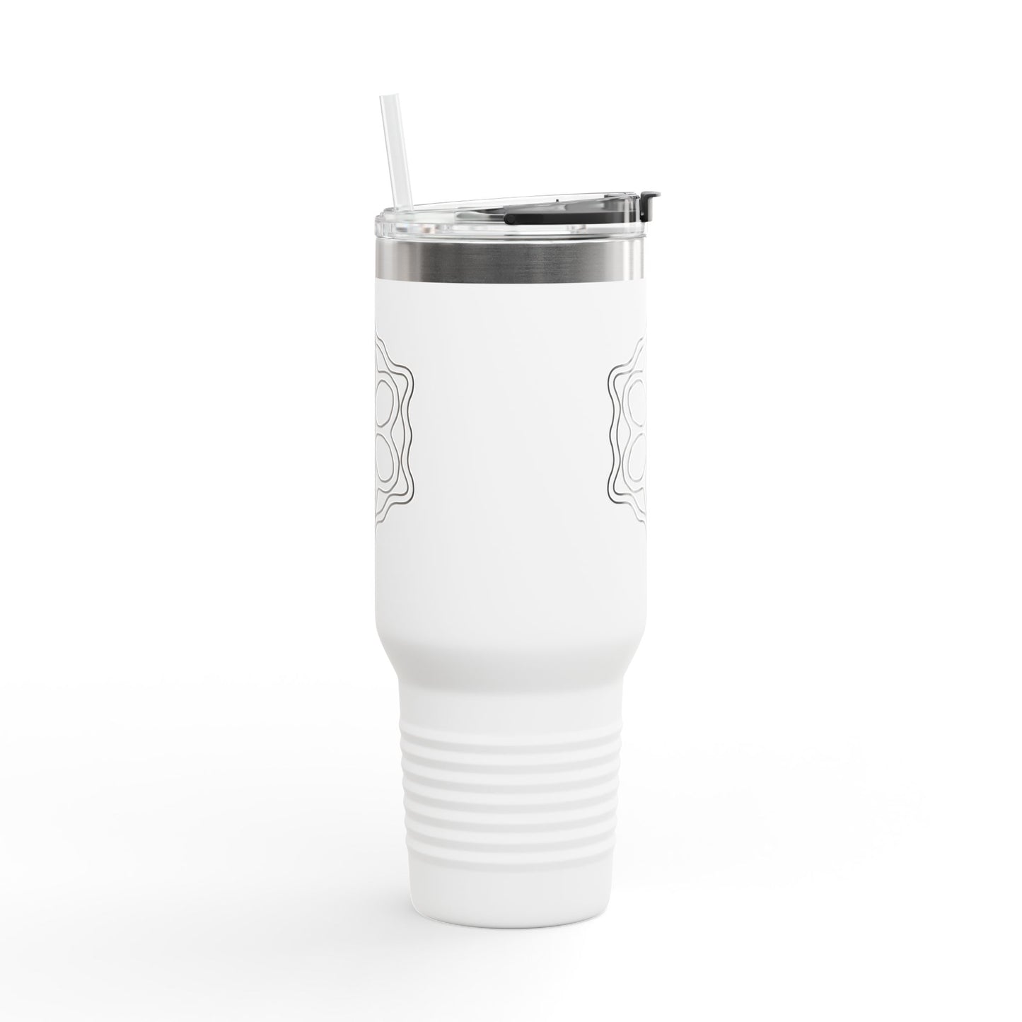 Floral Insulated Travel Mug, 40oz, Perfect for Coffee Lovers, Eco-Friendly, Great Gift for Her, On-the-Go Hydration, Stylish Design