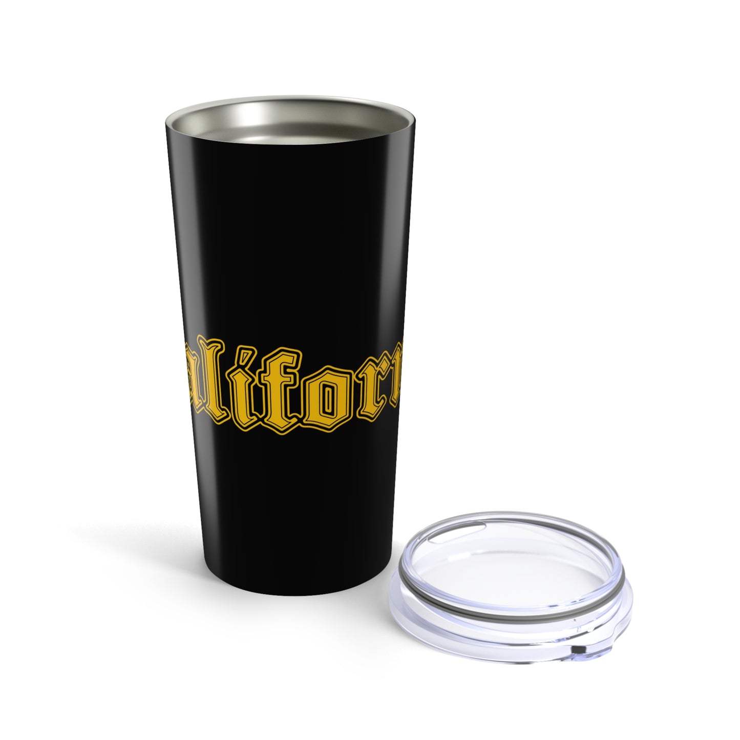 California 20oz Tumbler – Stylish Travel Mug for Coffee Lovers - Golden Edition