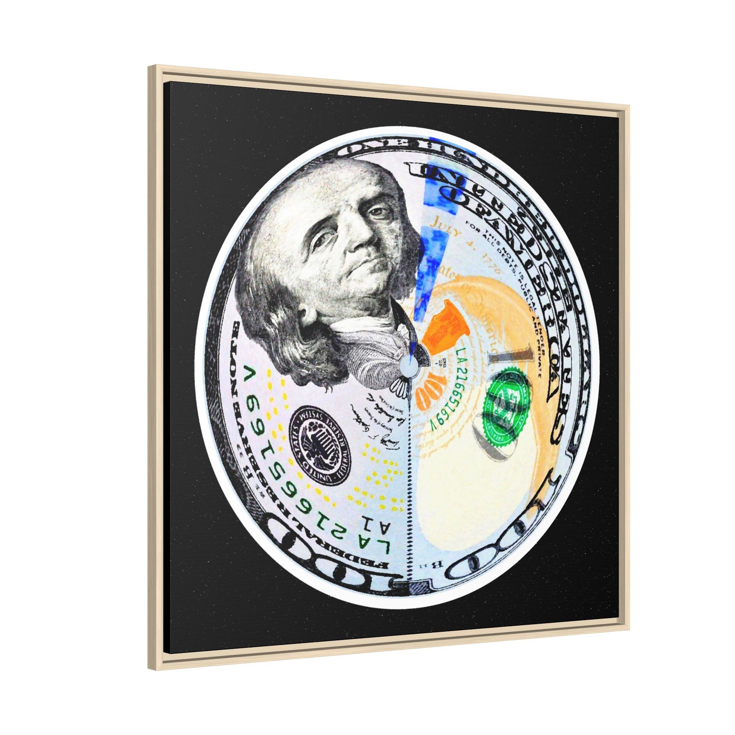 THE MOONEY - Framed Canvas