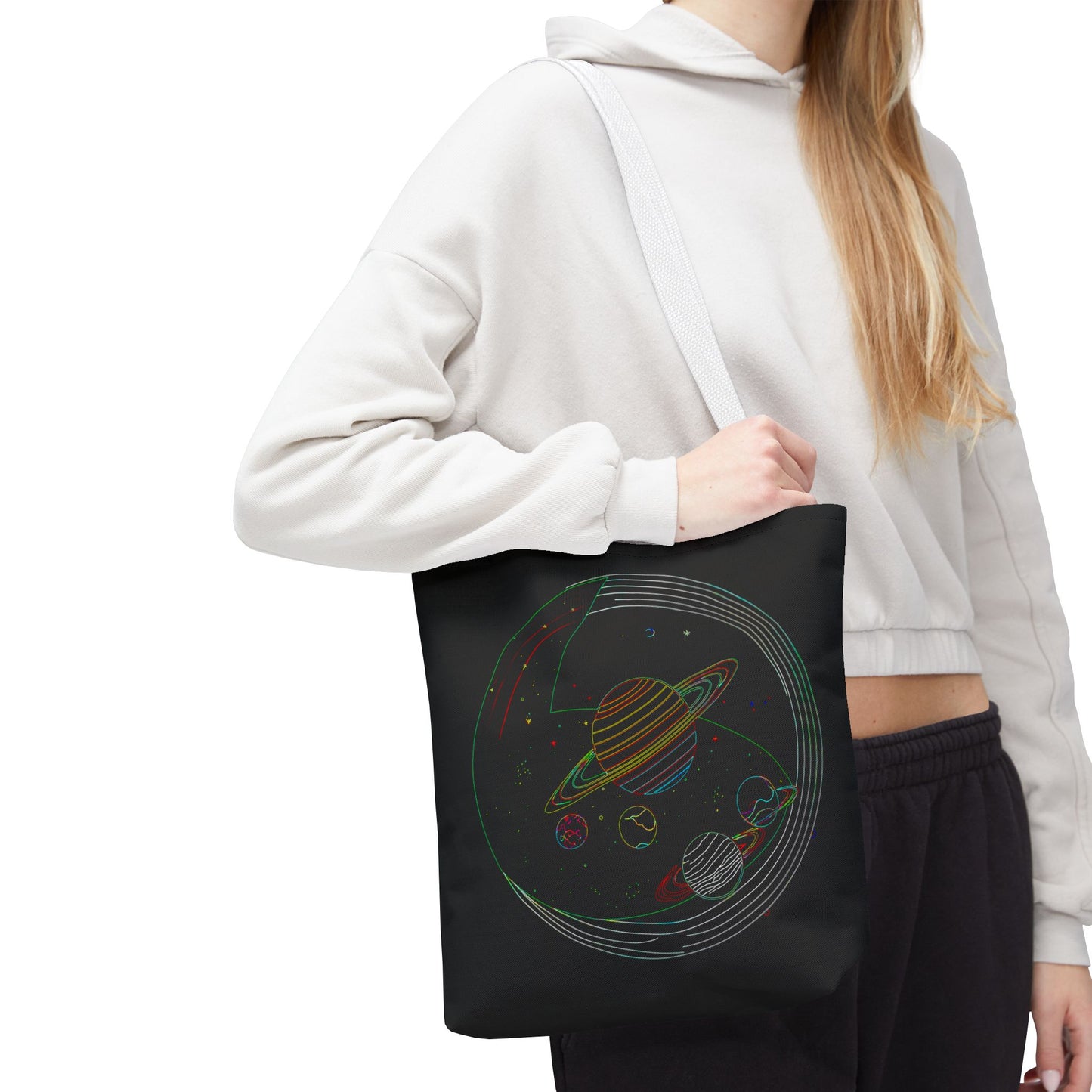 Cosmic Adventure Tote Bag, Astronauts, Space Lovers, Unique Gift, Everyday Tote, Galaxy Shopping Bag