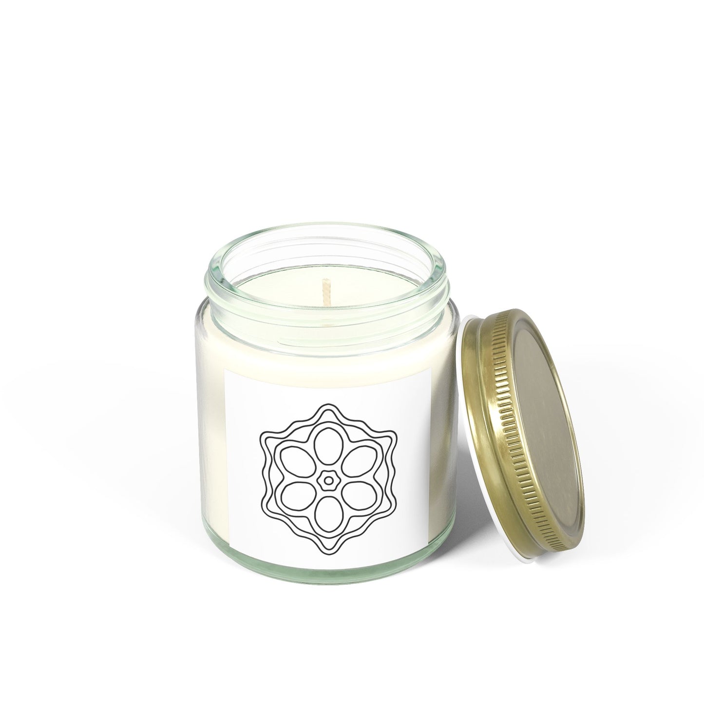 Coconut Apricot Scented Candles - Relaxing Home Fragrance, Gift for Her, Eco-Friendly Aroma Candles, Self-Care Essentials, Relaxation Gift