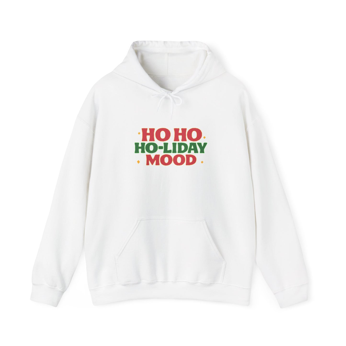 Festive Holiday Sweatshirt, Cozy Christmas Hoodie, Winter Gift, Unisex Pullover, Ho Ho Ho-liday Mood, Holiday Apparel, Seasonal Wear