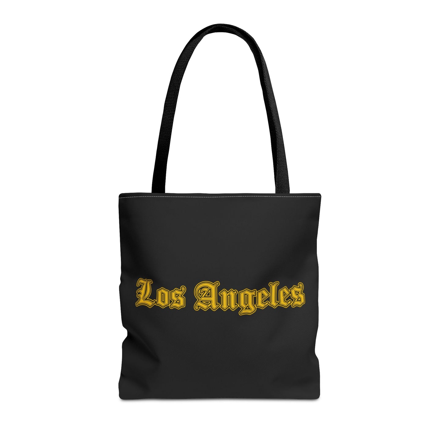 Los Angeles Tote Bag, Stylish Canvas Bag for Shopping, Travel, Beach, Gifts, Summer Accessory - Golden Edition