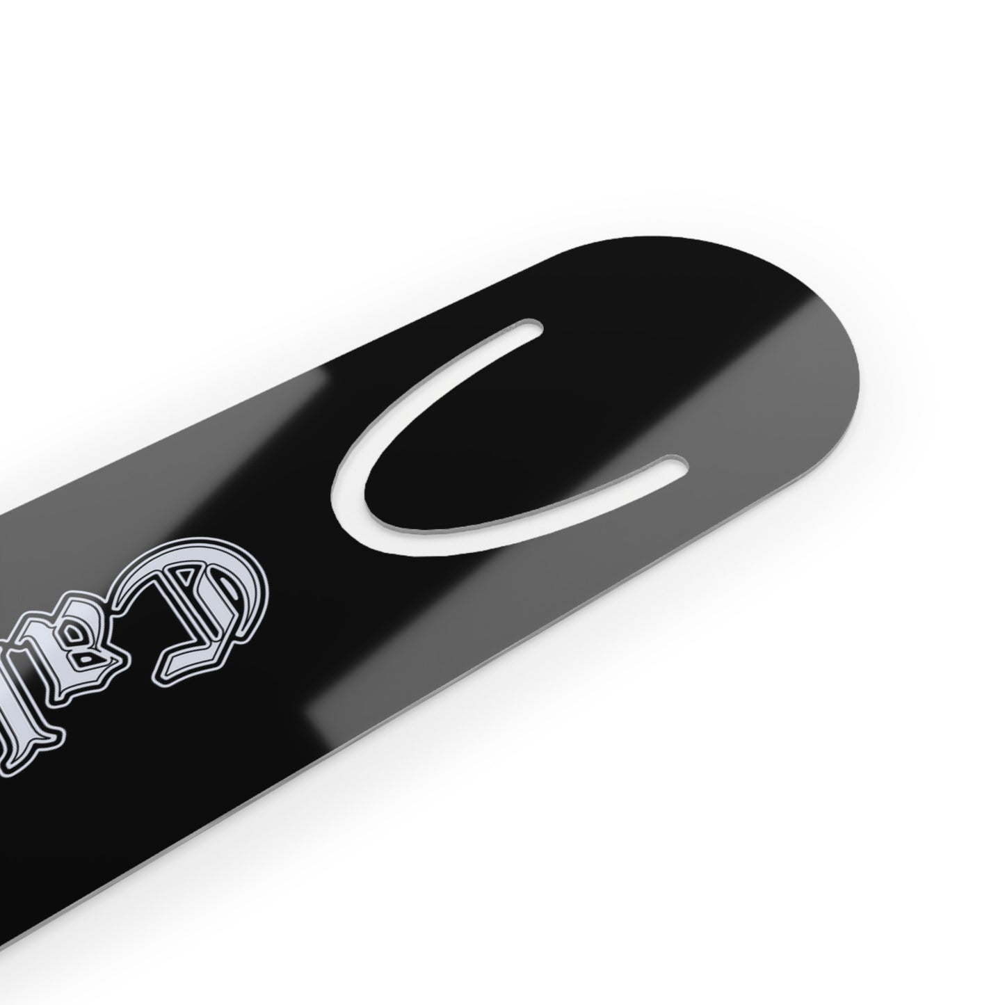 California Metal Bookmark - Stylish & Durable Reading Accessory - Silver Edition