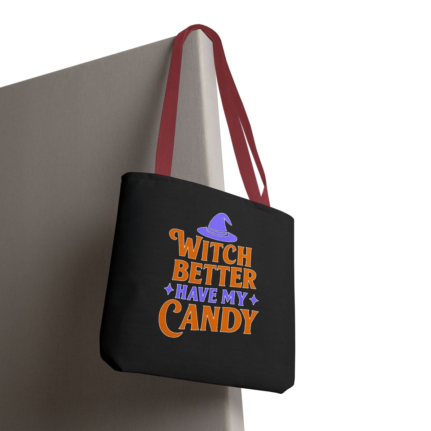 Halloween Tote Bag, Witch Better Have My Candy, Spooky Gift, Trick or Treat Bag, Autumn Shopping, Witch Theme