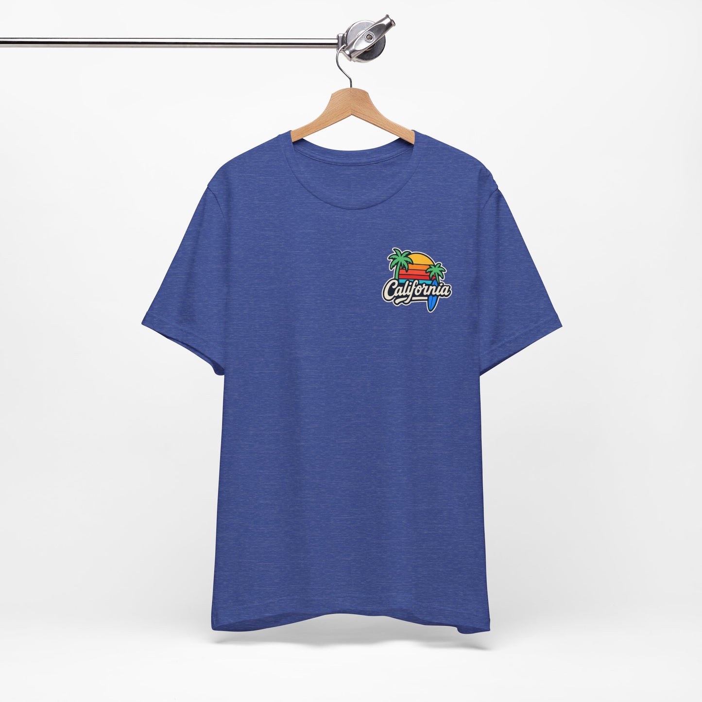 California Vibes Unisex Tee | Vintage Graphic T-Shirt Perfect for Summer, Beach, Travel, Casual Wear, Gift Idea