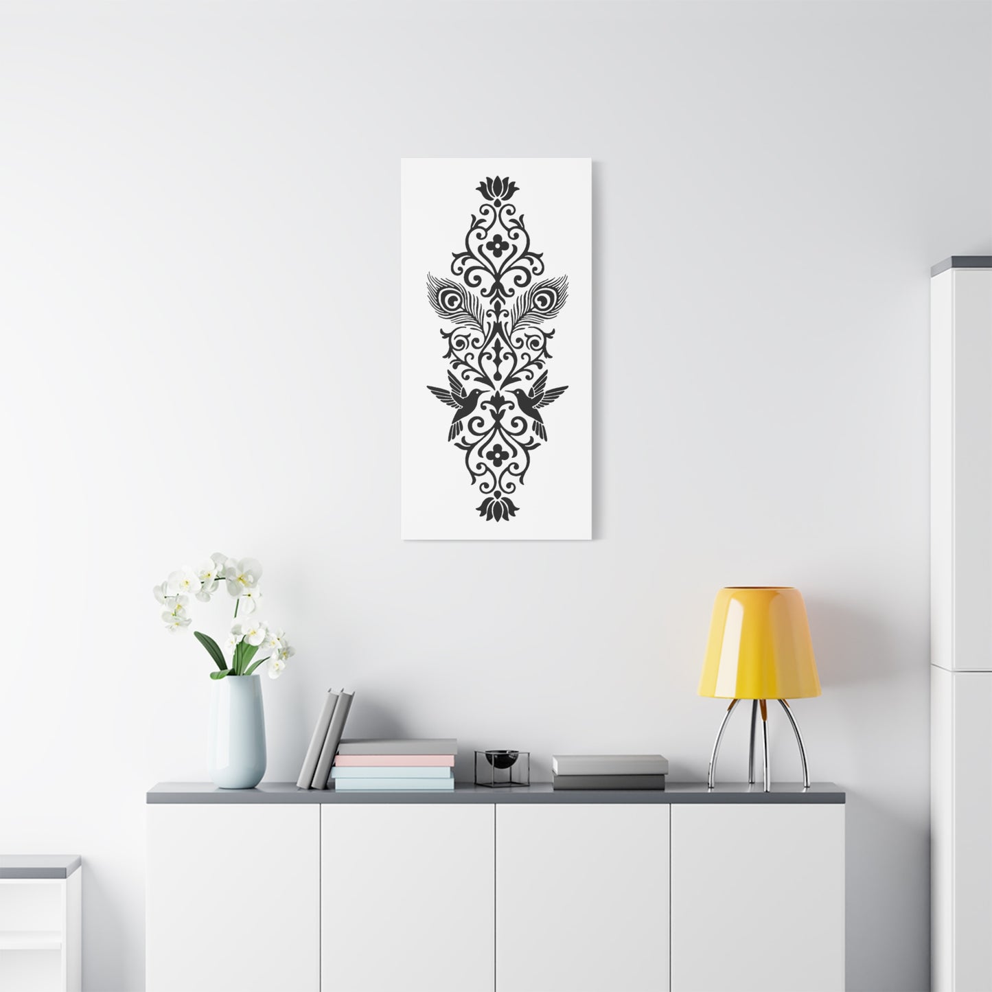 Hummingbird Soulmates - Stretched Canvas