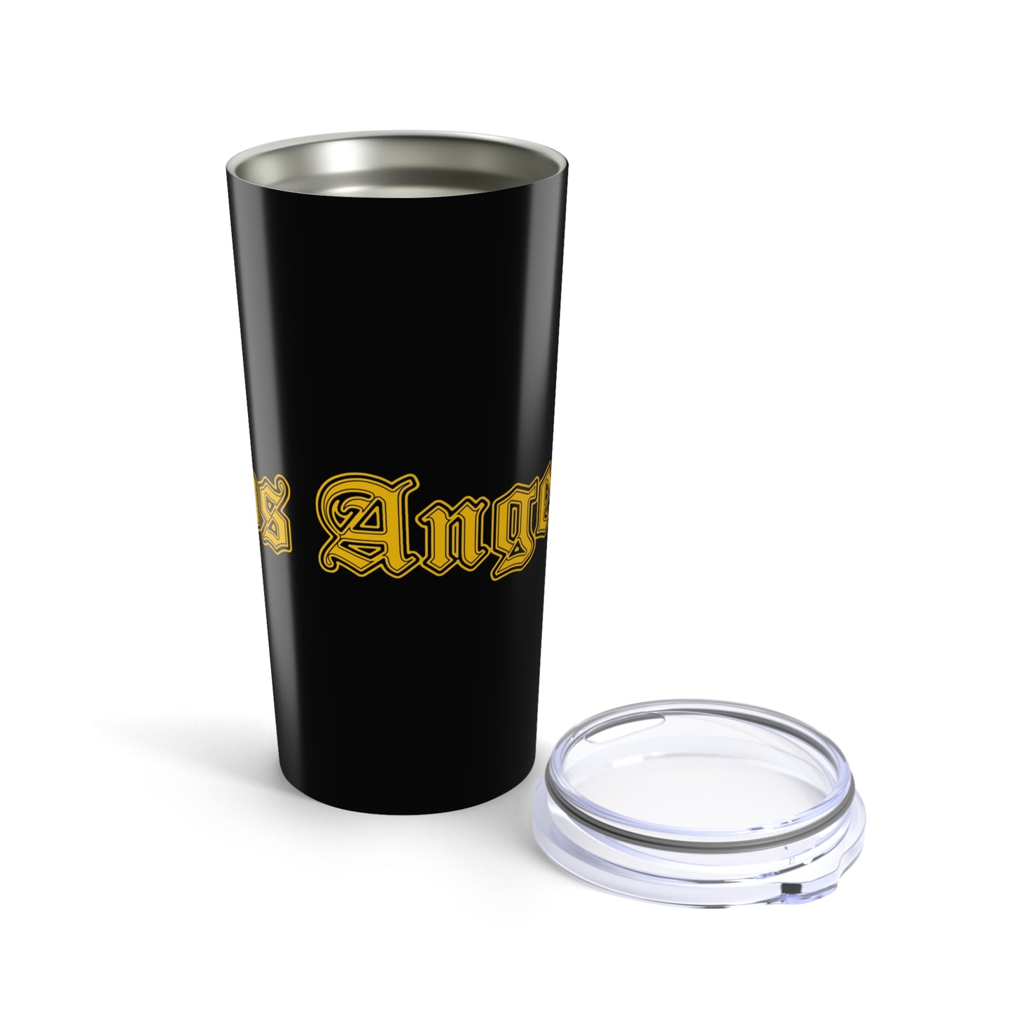 Los Angeles Stainless Steel Travel Mug - Perfect for Coffee Lovers and Road Trips, Gift for Friends, Custom Insulated Cup - Golden Edition