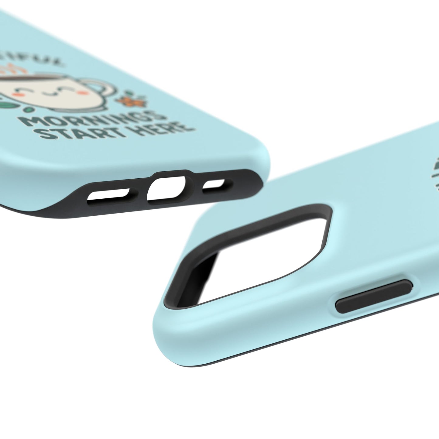 Brew-tiful Mornings Start Here - Magnetic Phone Case