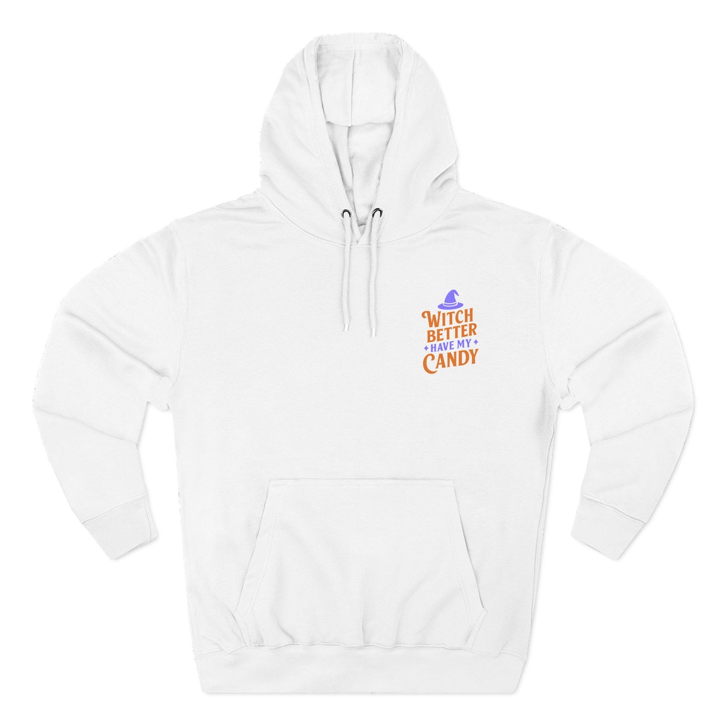 Witch-Themed Fleece Hoodie, Halloween Hoodie, Cozy Sweatshirt, Gift for Witches, Fall Fashion, Spooky Season Apparel