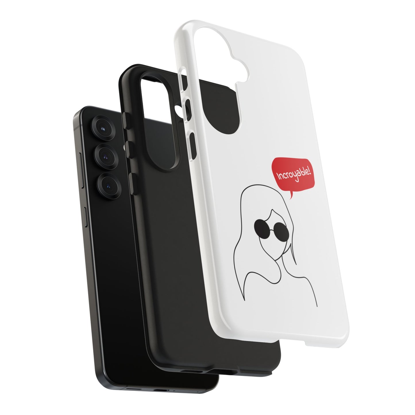 Incroyable Chic Girl - Phone Case