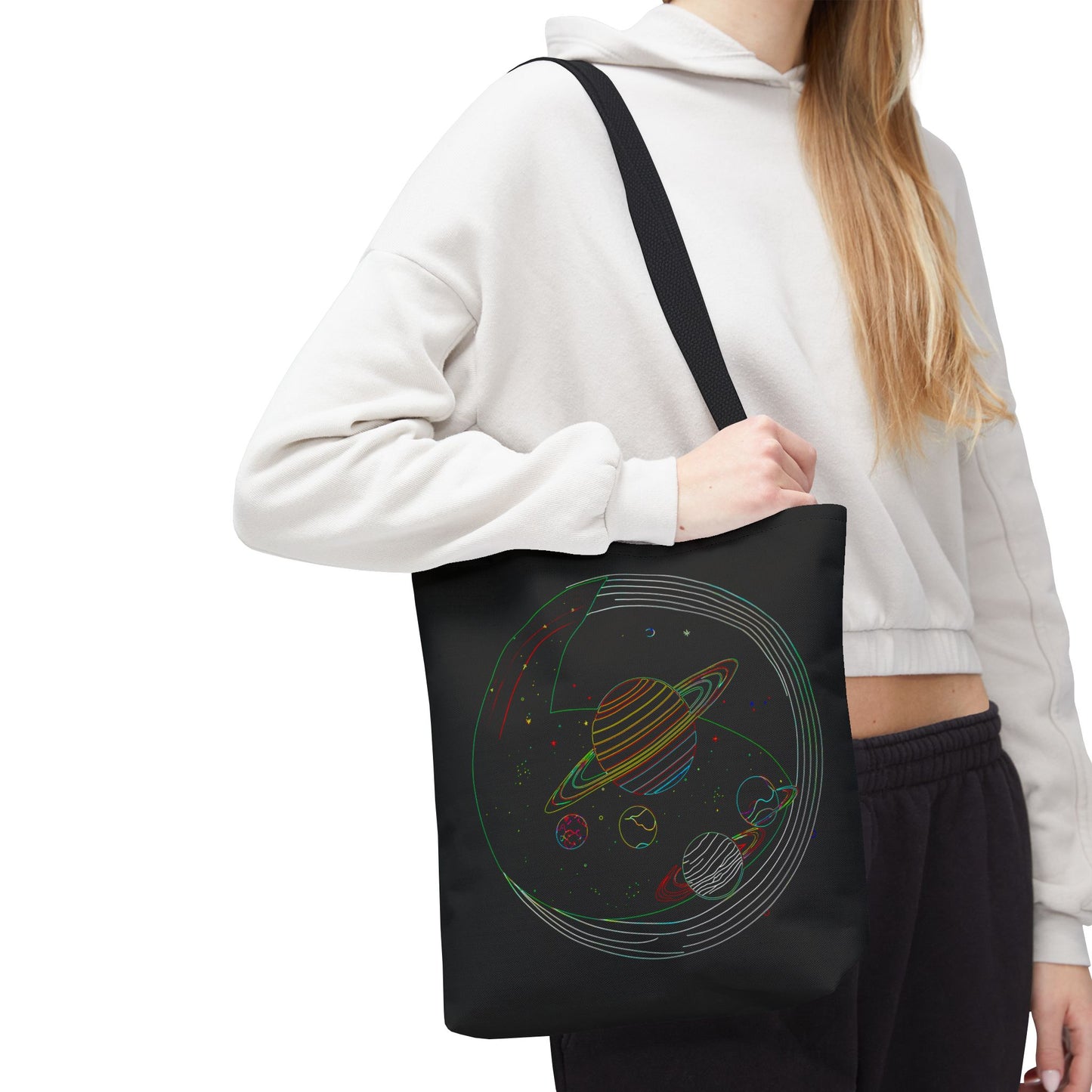 Cosmic Adventure Tote Bag, Astronauts, Space Lovers, Unique Gift, Everyday Tote, Galaxy Shopping Bag