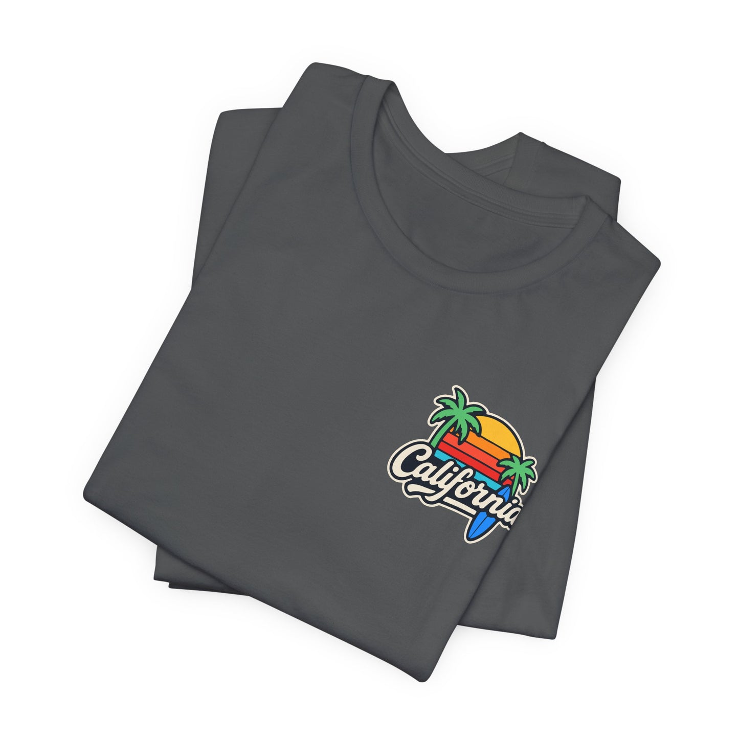 California Vibes Unisex Tee | Vintage Graphic T-Shirt Perfect for Summer, Beach, Travel, Casual Wear, Gift Idea
