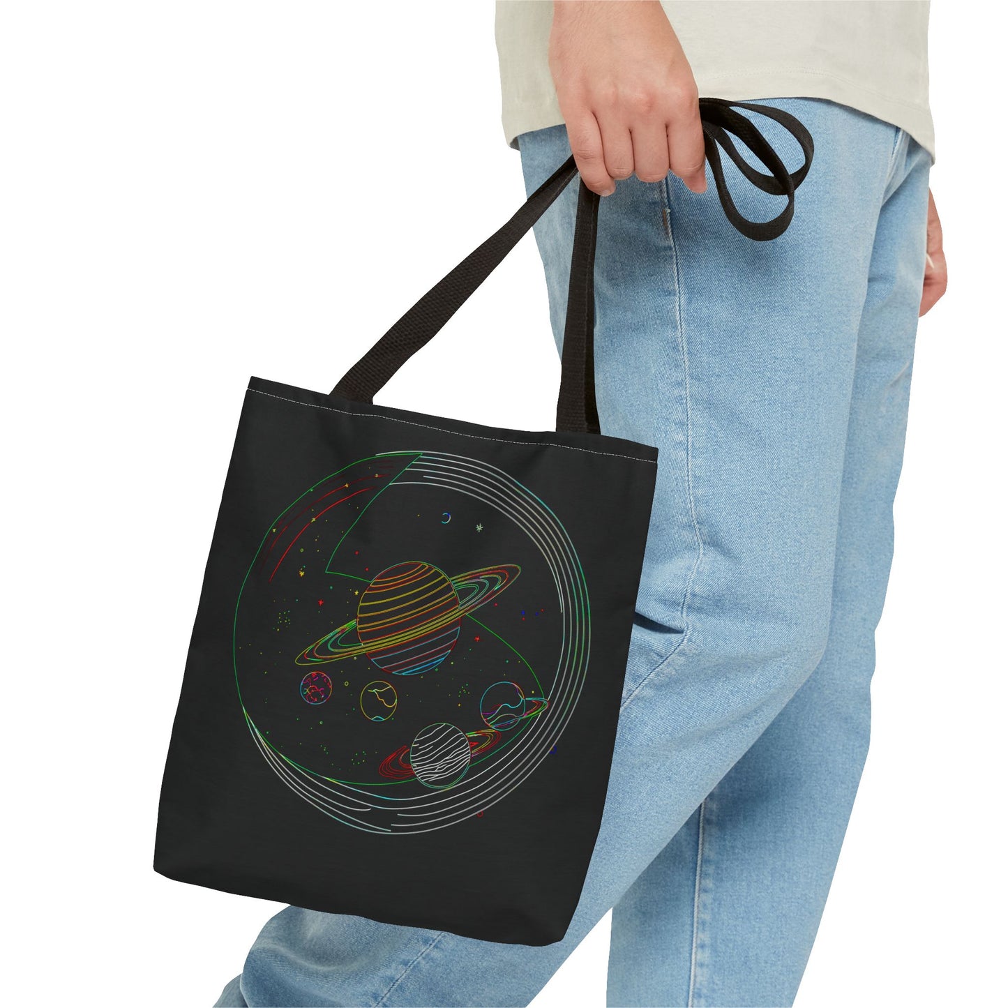 Cosmic Adventure Tote Bag, Astronauts, Space Lovers, Unique Gift, Everyday Tote, Galaxy Shopping Bag