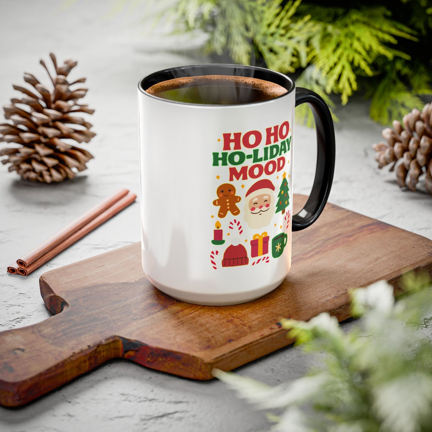 Holiday Cheer Mug Collection, Christmas Coffee Cups, Festive Drinkware, Cute Gift for Him/Her, Seasonal Mugs