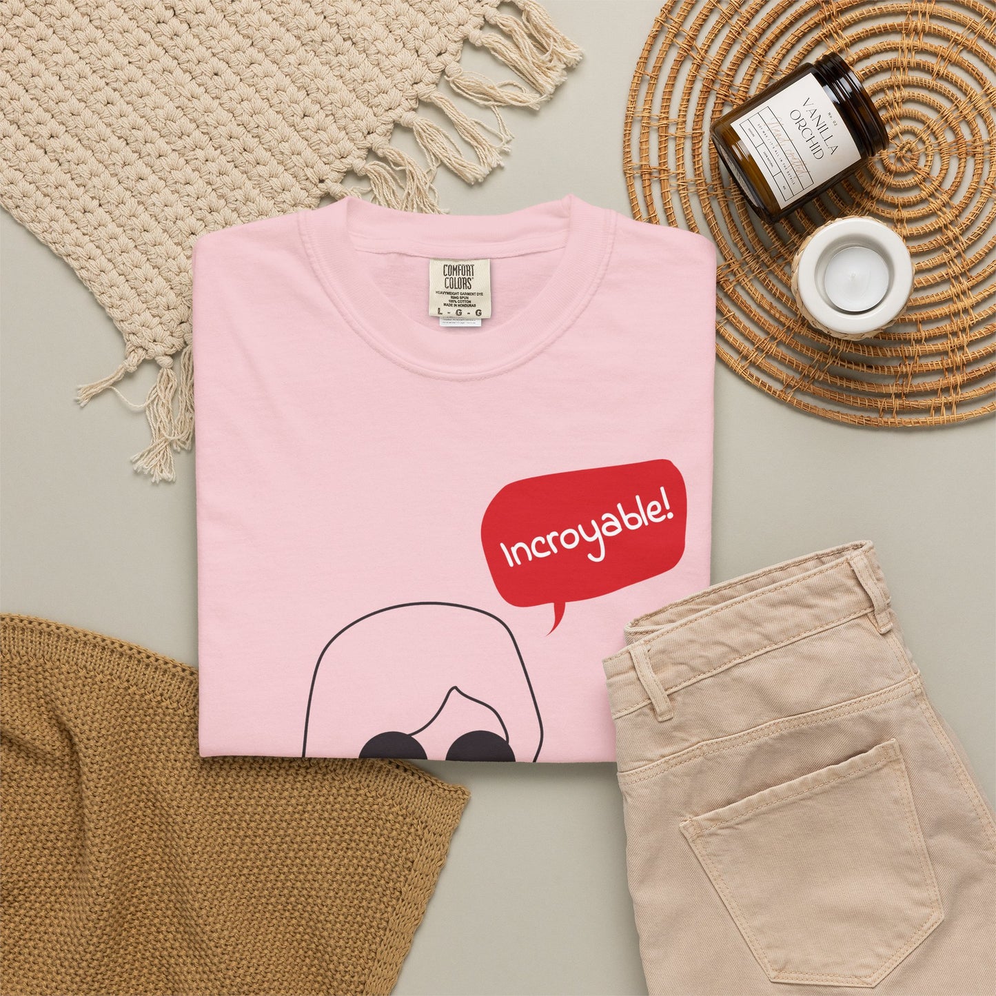 Incroyable Chic Girl - T-Shirt