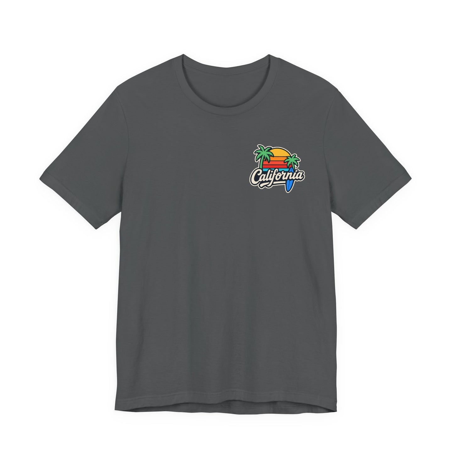 California Vibes Unisex Tee | Vintage Graphic T-Shirt Perfect for Summer, Beach, Travel, Casual Wear, Gift Idea