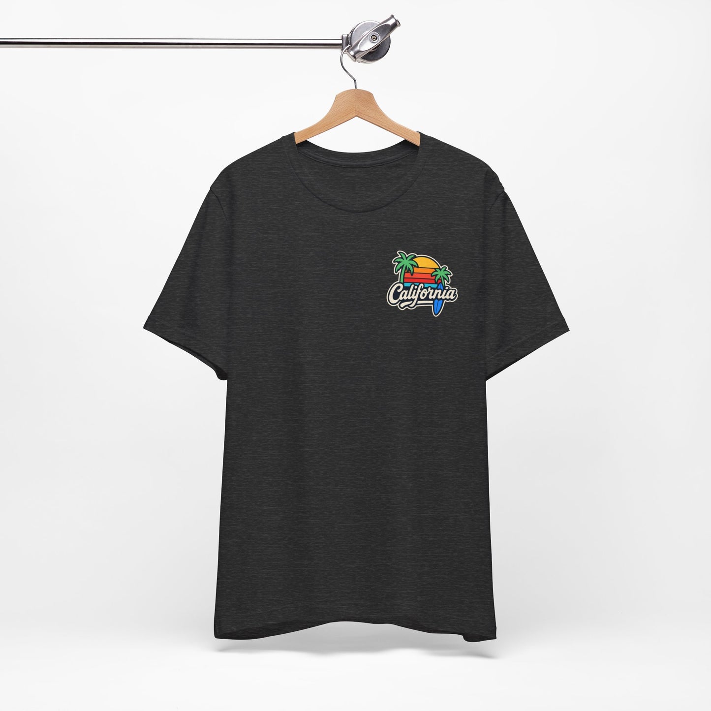 California Vibes Unisex Tee | Vintage Graphic T-Shirt Perfect for Summer, Beach, Travel, Casual Wear, Gift Idea