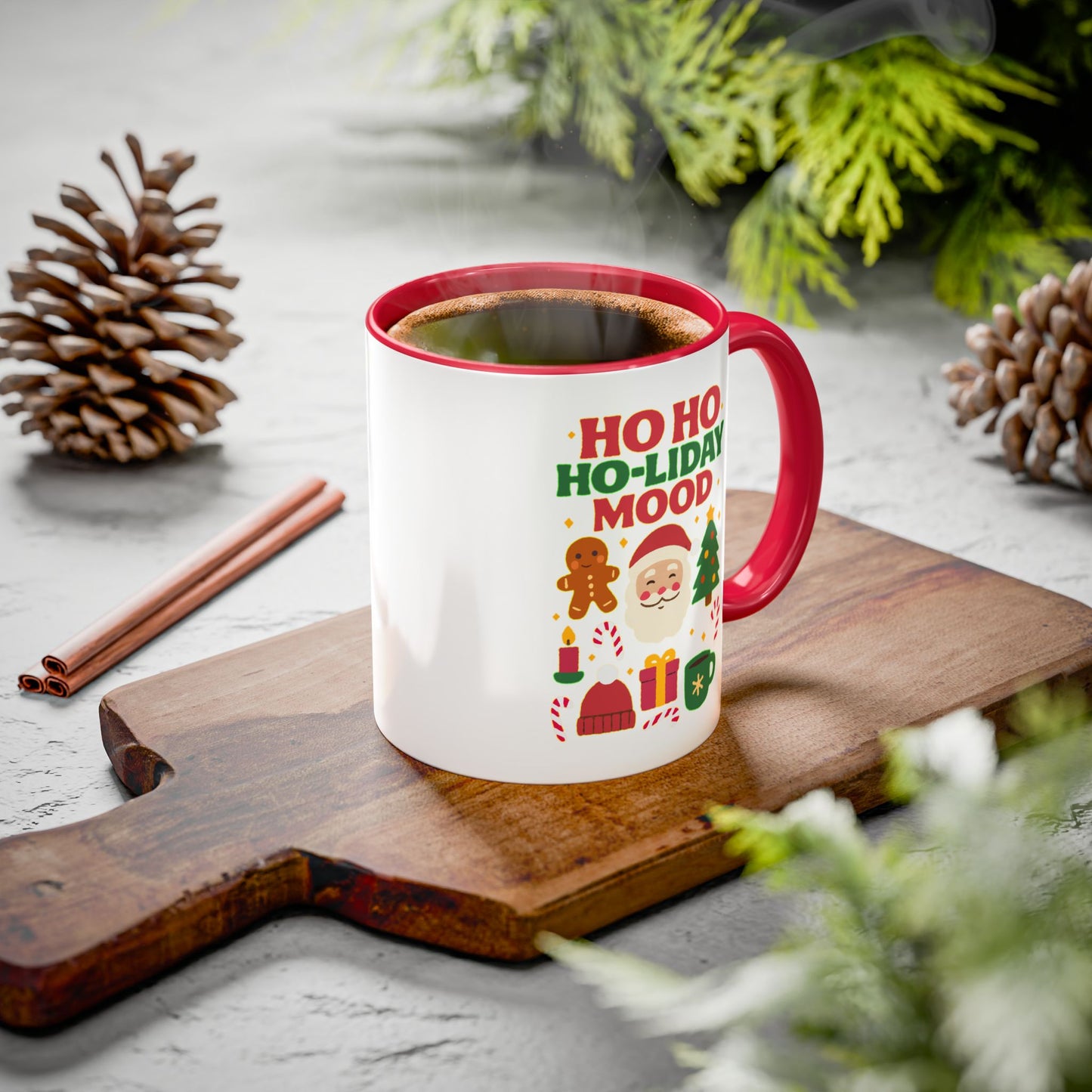 Holiday Cheer Mug Collection, Christmas Coffee Cups, Festive Drinkware, Cute Gift for Him/Her, Seasonal Mugs