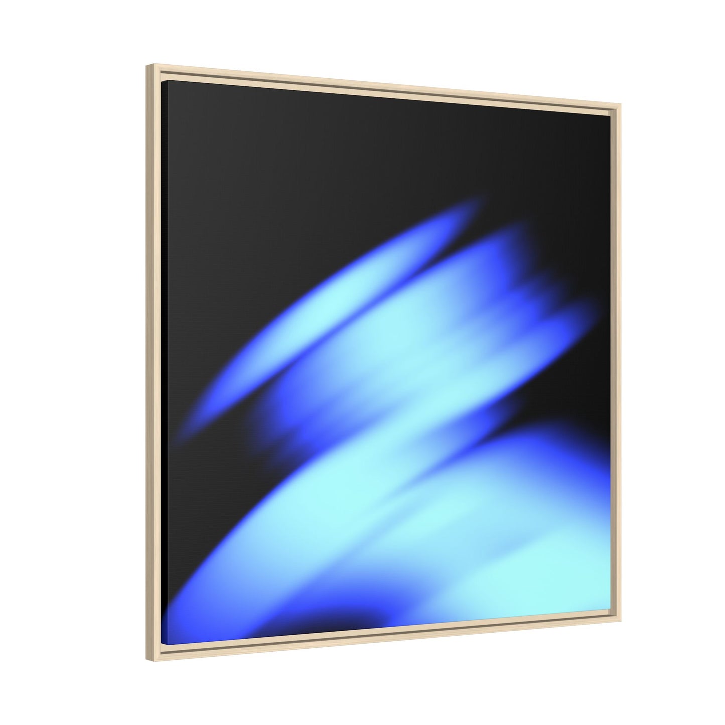 Orbital Drift - Framed Canvas
