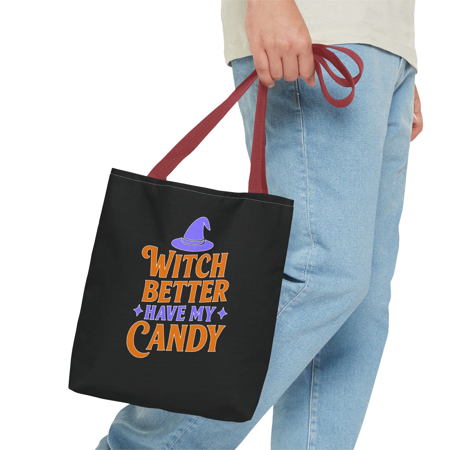 Halloween Tote Bag, Witch Better Have My Candy, Spooky Gift, Trick or Treat Bag, Autumn Shopping, Witch Theme