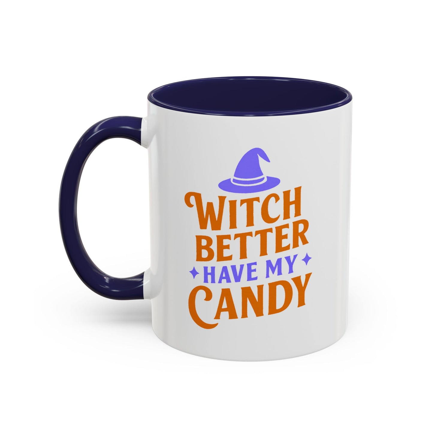 Witch-Themed Coffee Mug, Halloween decor, Gift for witches, Candy lover's mug, Spooky season drinkware, 11oz, 15oz options