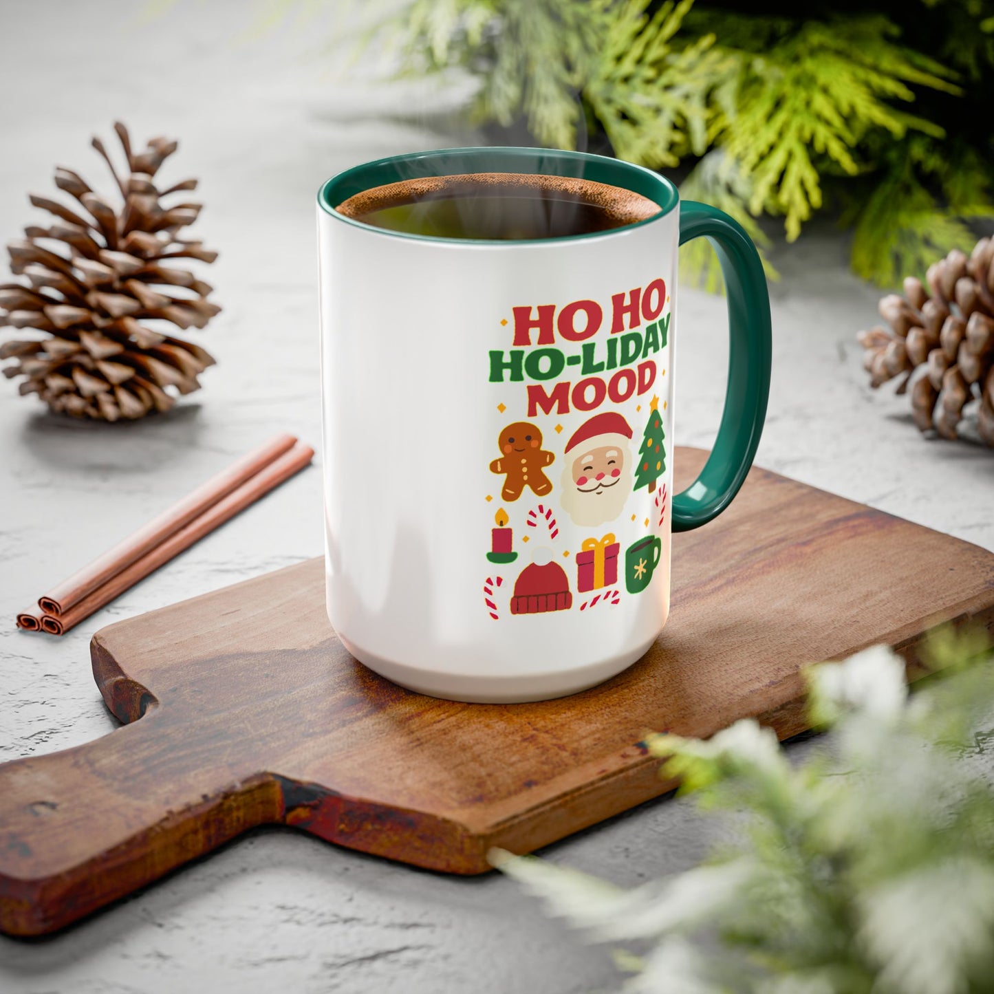 Holiday Cheer Mug Collection, Christmas Coffee Cups, Festive Drinkware, Cute Gift for Him/Her, Seasonal Mugs