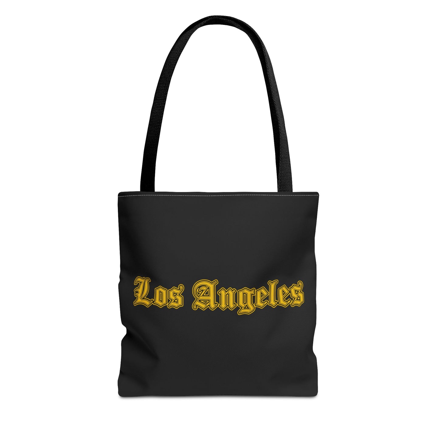Los Angeles Tote Bag, Stylish Canvas Bag for Shopping, Travel, Beach, Gifts, Summer Accessory - Golden Edition