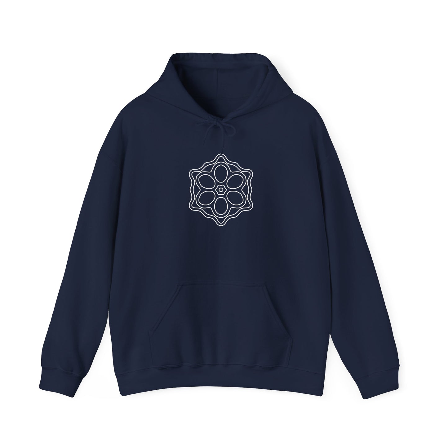Black Mandala Hoodie, Cozy Streetwear, Unisex Sweatshirt, Boho Chic Gift, Layering Piece for All Seasons